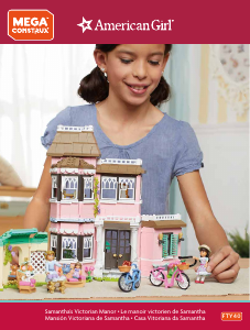 Handleiding Mega Construx set FTY40 American Girl Samanthas victorian manor