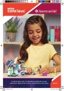 Handleiding Mega Construx set FML67 American Girl Lucianas space lab