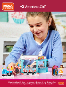 Bedienungsanleitung Mega Construx set FTY37 American Girl Maryellens seaside diner