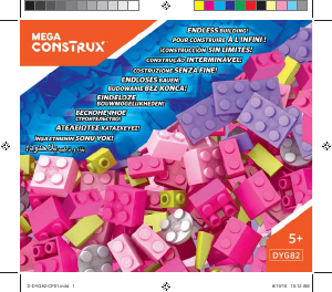 Handleiding Mega Construx set DYG82 Bulk Bold box of blocks