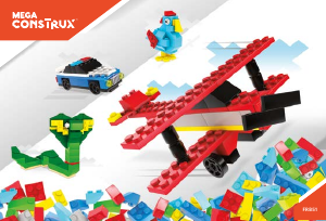 Handleiding Mega Construx set FRB51 Bulk Colorful box of blocks