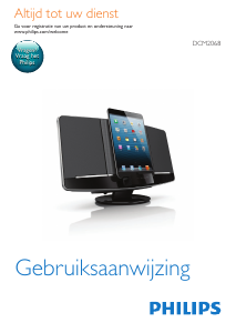Handleiding Philips DCM2068 Speakerdock