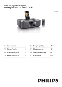 Manual de uso Philips DC291 Docking station