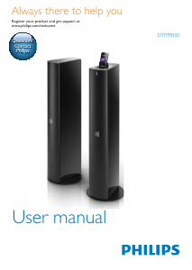 Manual Philips DTM9030 Speaker Dock