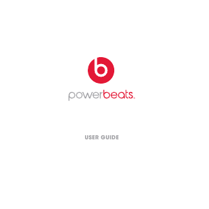 Handleiding Beats Powerbeats Koptelefoon