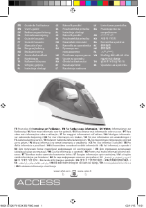 Manual Tefal FV1511E1 Fier de călcat