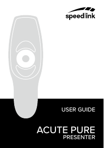 Manual Speedlink SL-600400-BK Presenter