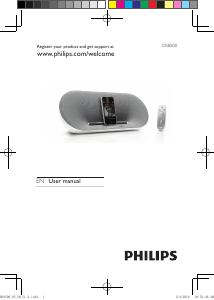 Bruksanvisning Philips DS8500 Dockningshögtalare