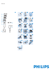 Mode d’emploi Philips HP6345 Double Contour Ladyshave Rasoir électrique