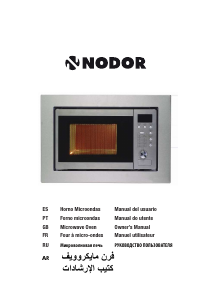 Bruksanvisning Nodor NM 20 DX Mikrovågsugn