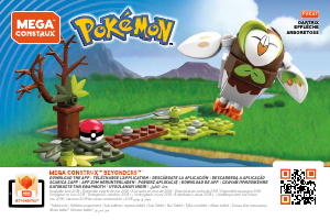 Mode d’emploi Mega Construx set FVK67 Pokemon Dartrix