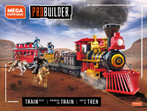 Handleiding Mega Construx set FVR42 Probuilder Treinoverval