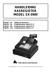 Handleiding Towa SX-590II Kassasysteem