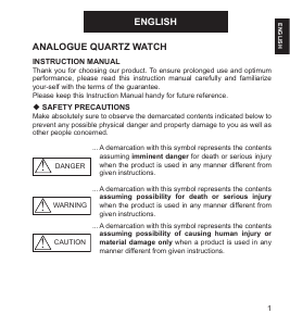 Manual de uso Orient UNG3001T Sports Reloj de pulsera