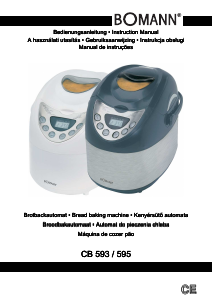 Manual Bomann CB 593 Bread Maker