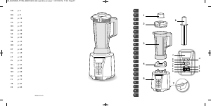 Priručnik Tefal BL936E38 Blender