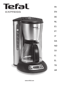 Kullanım kılavuzu Tefal CI115510 Express Kahve makinesi