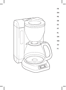 Bruksanvisning Tefal CM392811 Kaffemaskin