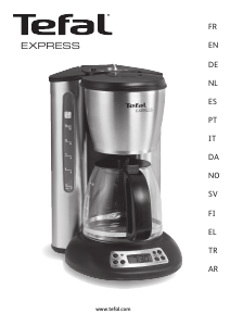 Bedienungsanleitung Tefal CI110510 Express Kaffeemaschine