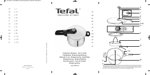 Manual Tefal P2544337 Secure 5 Neo Panela pressão