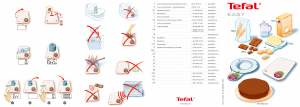 Посібник Tefal BC5050A9 Кухонні ваги