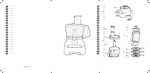 Kullanım kılavuzu Tefal DO822138 Mutfak robotu