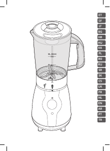 Instrukcja Tefal BL1B1D39 Blender