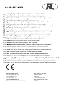 Manuale Reality R82101107 Nantes Lampada