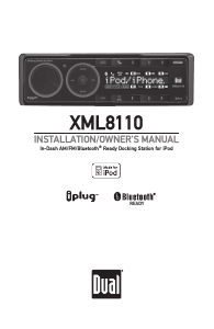 Bruksanvisning Dual XML8110 Bilradio
