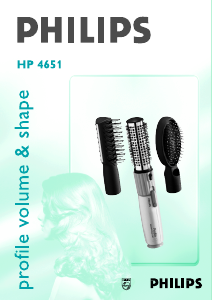 Brugsanvisning Philips HP4651 Krøllejern