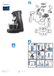 Mode d’emploi Philips HD6566 Senseo Cafetière