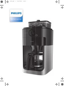 Manual de uso Philips HD7767 Máquina de café