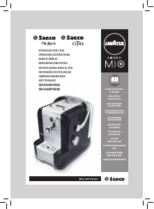Manual Saeco RI9577 Lavazza Amodo Mio Máquina de café
