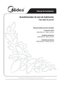 Manual de uso Midea MSMO-09H-01F Aire acondicionado