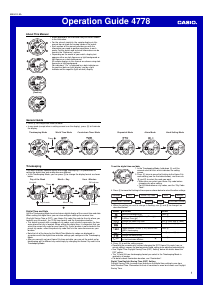 Handleiding Casio G-Shock AW-591-4AER Horloge