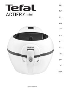 Manual de uso Tefal FZ200015 ActiFry Mini Freidora