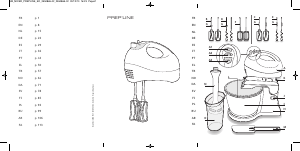 Instrukcja Tefal HT411138 PrepLine Mikser ręczny