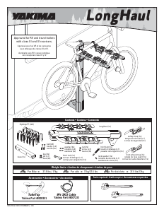 Manual de uso Yakima LongHaul Porta bicicleta