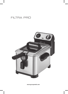 Manual Tefal FR516070 Filtra Pro Fritadeira