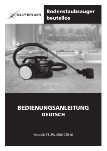 Bedienungsanleitung Superior BT-ZW-0501CER16 Staubsauger
