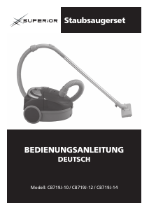 Bedienungsanleitung Superior CB719J-14 Staubsauger