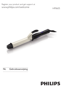 Handleiding Philips HP8605 Krultang