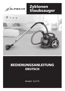 Bedienungsanleitung Superior SL217C Staubsauger