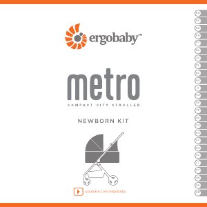 Bruksanvisning Ergobaby Metro Newborn Barnvagn