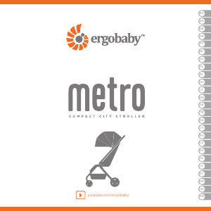 Használati útmutató Ergobaby Metro Babakocsi