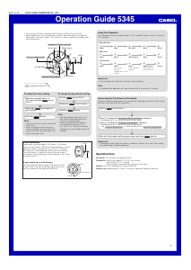 Manual Casio Edifice EFR-526L-1AVUEF Watch