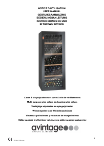 Manual Avintage DV315MGN3 Wine Cabinet