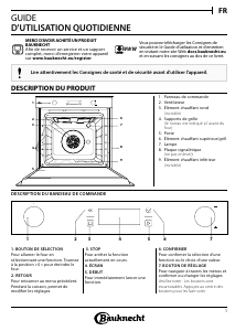 Mode d’emploi Bauknecht BIK7 CP8VS PT Four