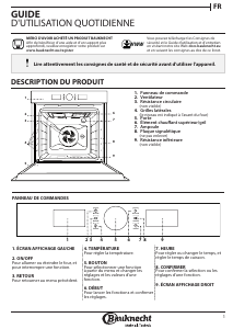 Mode d’emploi Bauknecht BIK5 DP8FS PT Four