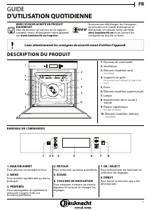 Mode d’emploi Bauknecht BIK7 MP8TS PT Four